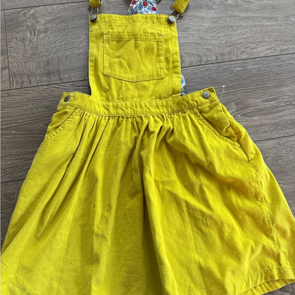 NWOT Mini Boden Girls Corduroy Romper 9-10